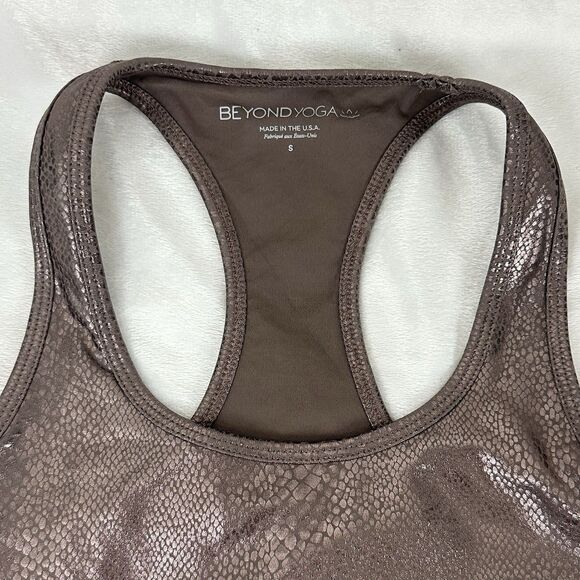 Beyond Yoga Viper Snake High Waisted 7/8 Leggings & First Class Cropped Tank s - Picture 11 of 16